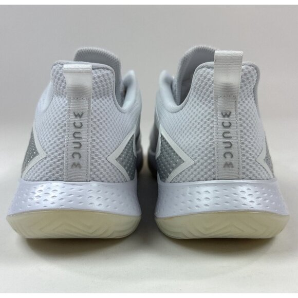 Adidas Defiant Speed Womens 10 White Silver Tennis Shoes Sneakers Low ID1510 - Picture 7 of 8